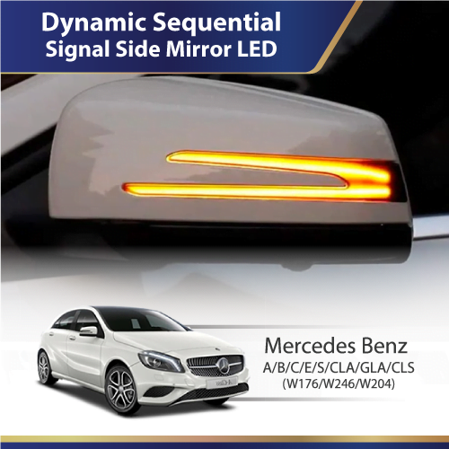 Dynamic Sequential Signal Side Mirror LED (Mercedes)
