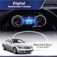 Digital Instrument Cluster (Mercedes Benz) E-Class Coupe (W207)