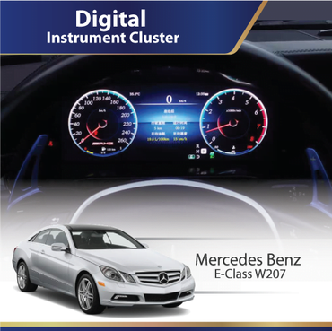 Digital Instrument Cluster (Mercedes Benz) E-Class Coupe (W207)