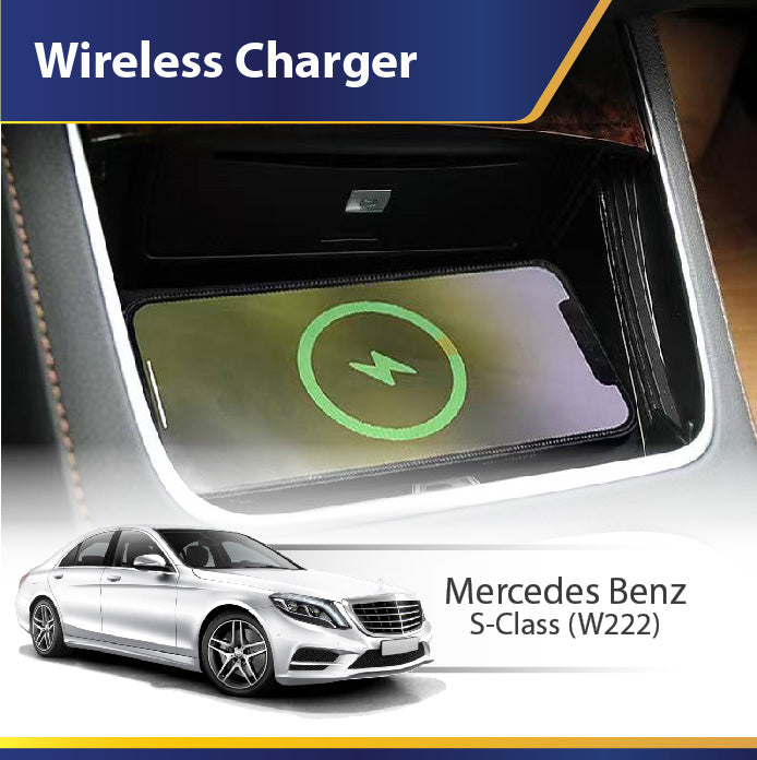 Fast Wireless charger (Mercedes Benz) (S Class) (W222)