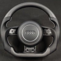 2017-2023 Audi B9 A3/S3/RS3 A4/S4 A5/S5/RS5 Custom Carbon Fiber Steering Wheel