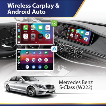Wireless Carplay & Android Auto (W222) Mercedes S-Class