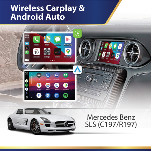 Wireless Carplay & Android Auto (C197 R197) Mercedes SLS-AMG