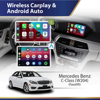 Wireless Carplay & Android Auto (W204) Mercedes C-Class (Facelift)