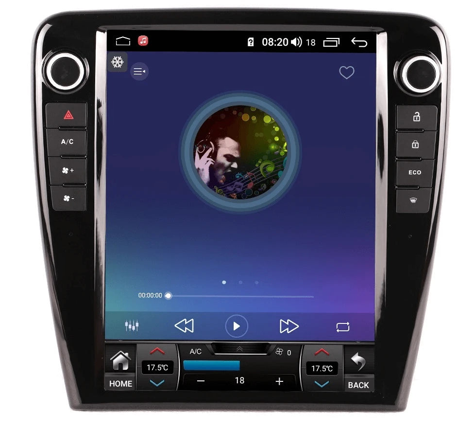 AuCar Android12 Car Radio 12.1‘’ GPS Navigation For Jaguar XJL 2010-2018 Car Multimedia Stereo Player Car Video