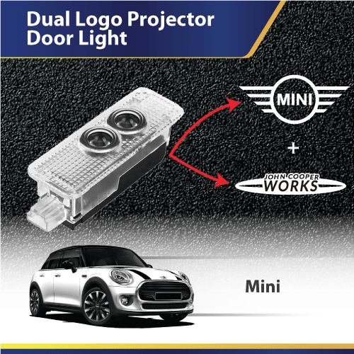 Dual Mode Laser Projector Door Logo Light (Mini)