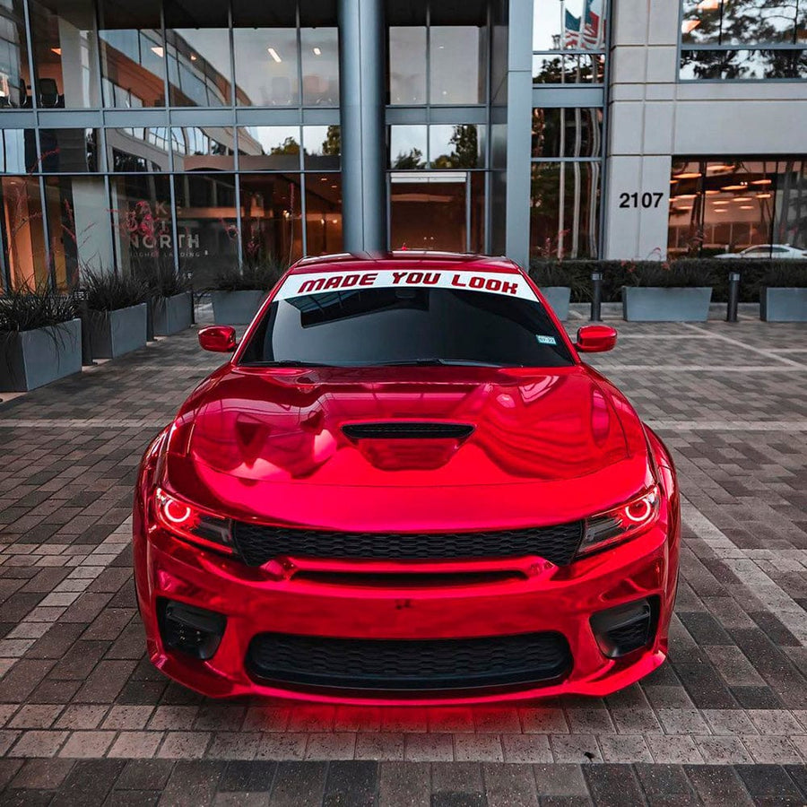 Cherry Red Chrome (CHM04-HD) Vinyl Wrap