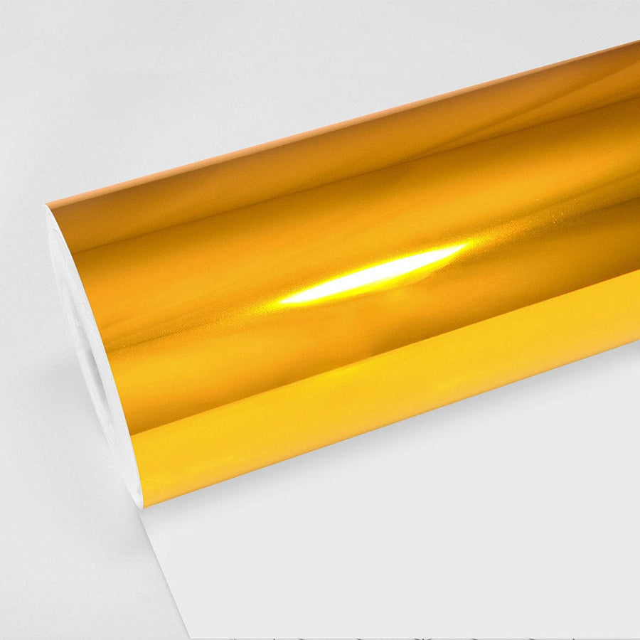 Yellow Gold Chrome (CHM02-HD) Vinyl Wrap