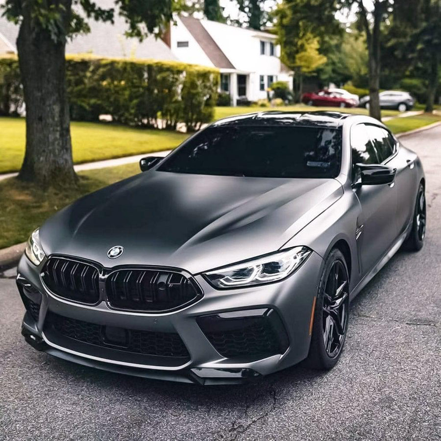 Black Silver (HM02-R) Vinyl Wrap