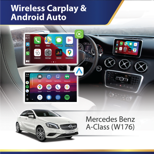 Wireless Carplay & Android Auto (W176) Mercedes A-Class